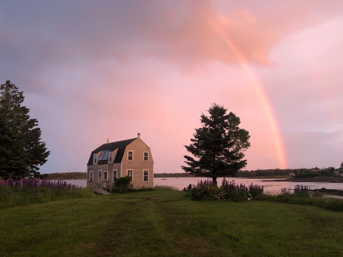 Our home on Great Cranberry Island